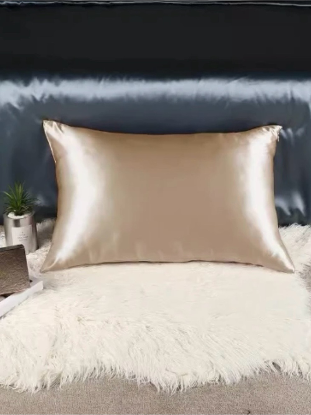 Silk pillowcase 100% Mulberry  Silk Charmeuse (Crepe Satin), 22 Momme 50x70cm
